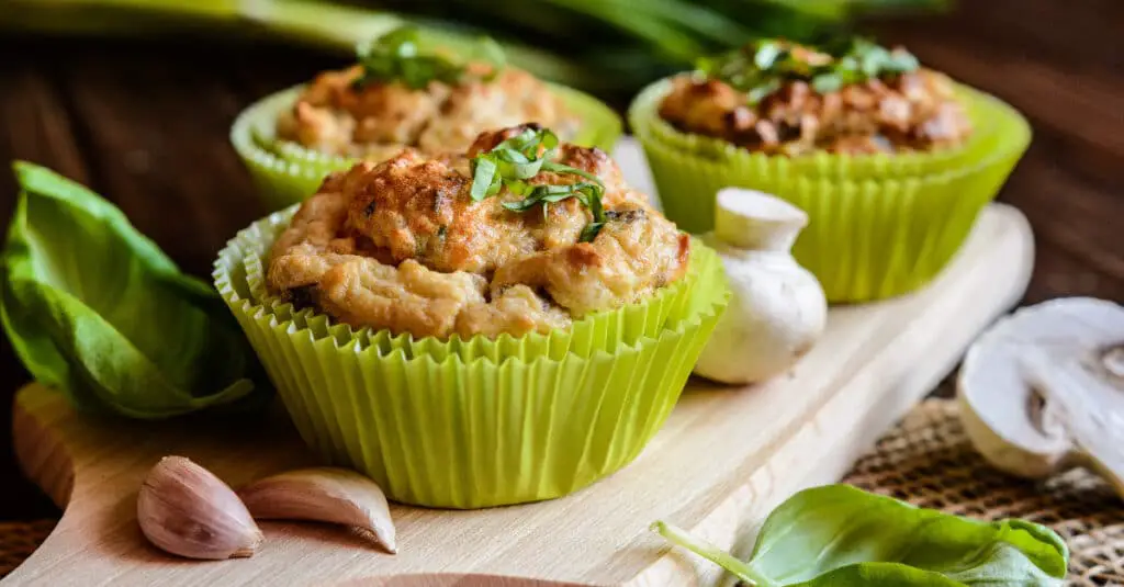 Muffins aux Champignons Œufs et Basilic au Thermomix : Un Régal Salé pour toute la Famille