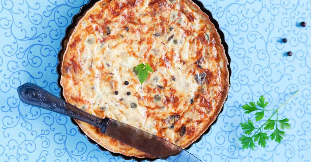 Quiche au Thon et aux Câpres au Thermomix : Un délice savoureux et rapide à préparer