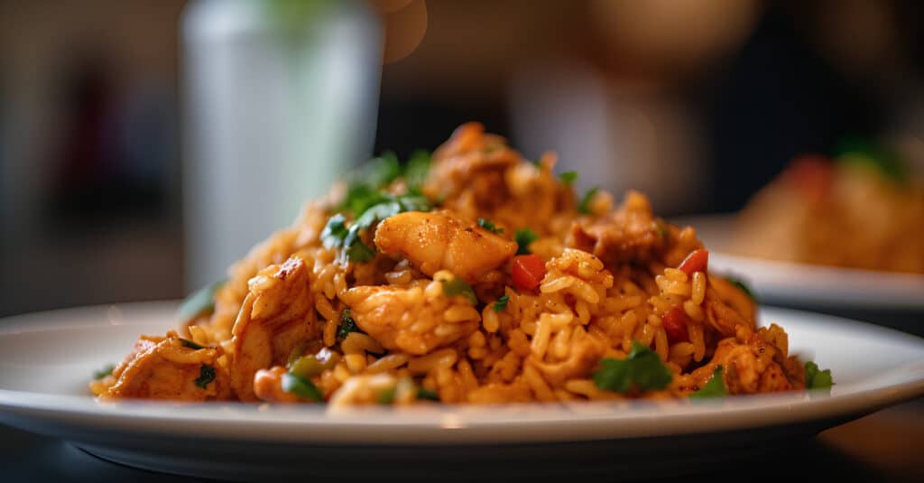 Riz Frit au Poulet et Légumes au Thermomix : Un Plat Savoureux et Équilibré Prêt en un Clin d'œil