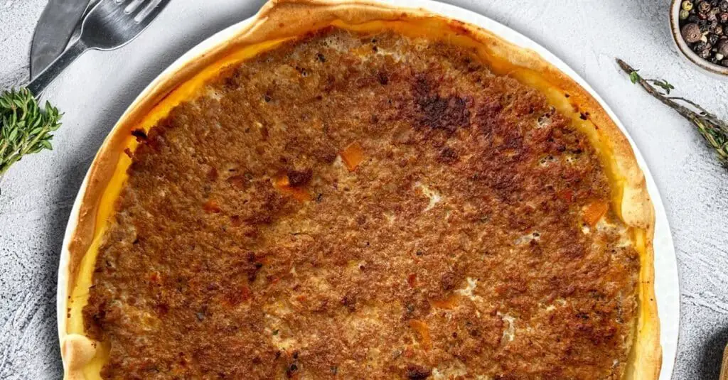 Tarte façon bolognaise au Thermomix : Une Gourmandise Italienne