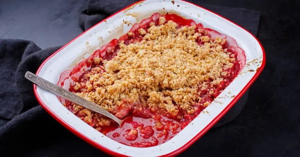 Crumble à la Rhubarbe et Pomme au Thermomix : Un Délice Fruité et Croustillant