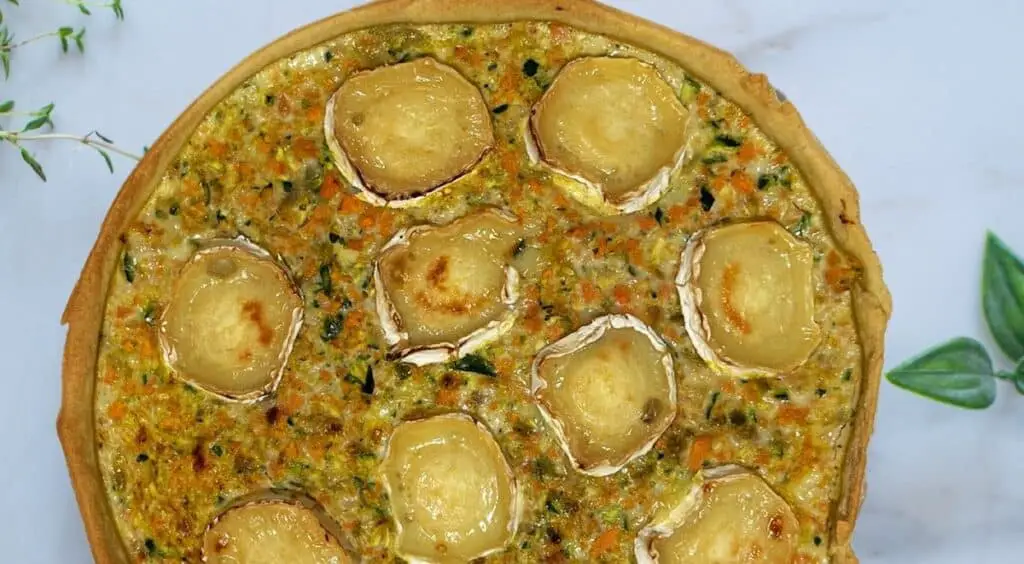 Quiche aux légumes et au chèvre au Thermomix : Un Délice Printanier