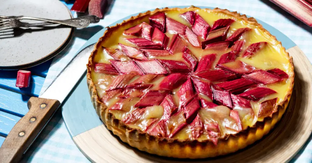 Tarte à la Crème Pâtissière et à la Rhubarbe au Thermomix : Un Délice à Déguster Sans Modération