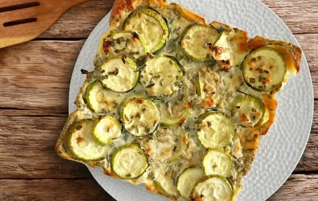 Scarpaccia de courgette au parmesan au Thermomix : Un Délice Irrésistible