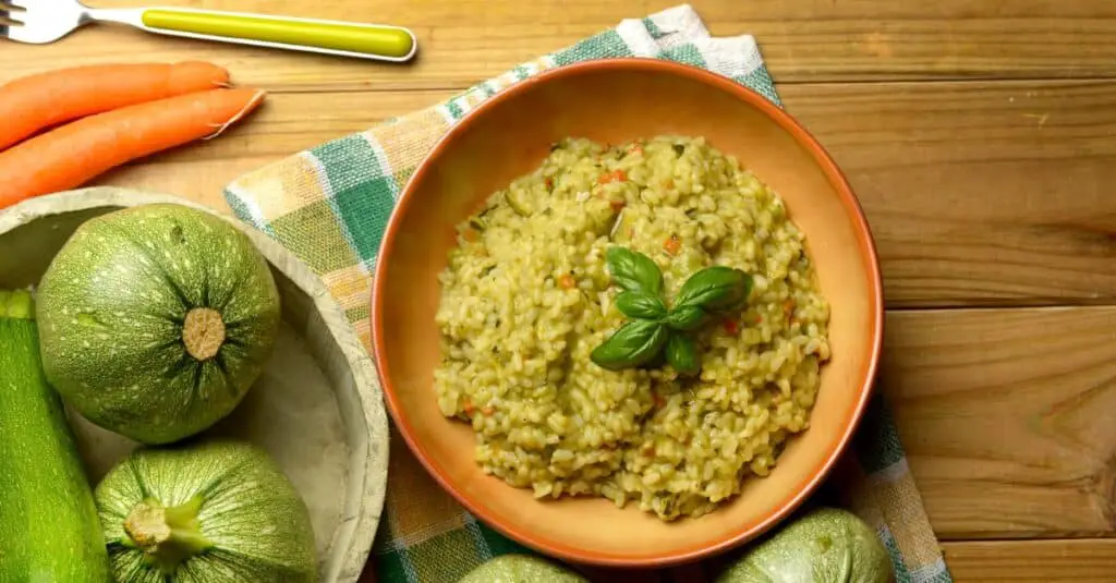 Risotto Crémeux aux Courgettes au Thermomix : Fusion de Douceur et d'Onctuosité