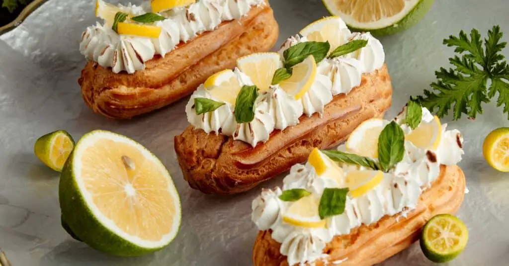 Éclairs à la Crème au Citron au Thermomix : Une Explosion de Saveurs Gourmandes