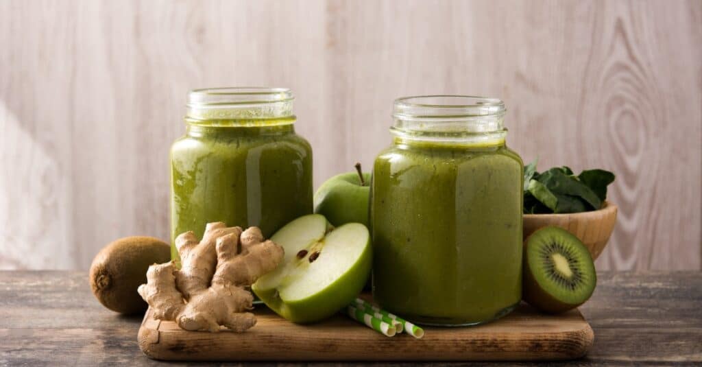 Smoothie au Kiwi Pomme et Gingembre au Thermomix : Une Boisson Rafraîchissante et Énergisante