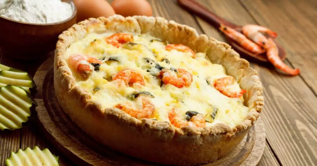 Quiche aux Crevettes Courgettes et Herbes au Thermomix : Une Explosion de Saveurs Marines