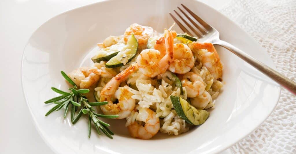 Risotto aux Crevettes et Courgettes au Thermomix : Une Alliance Parfaite de Saveurs Méditerranéennes