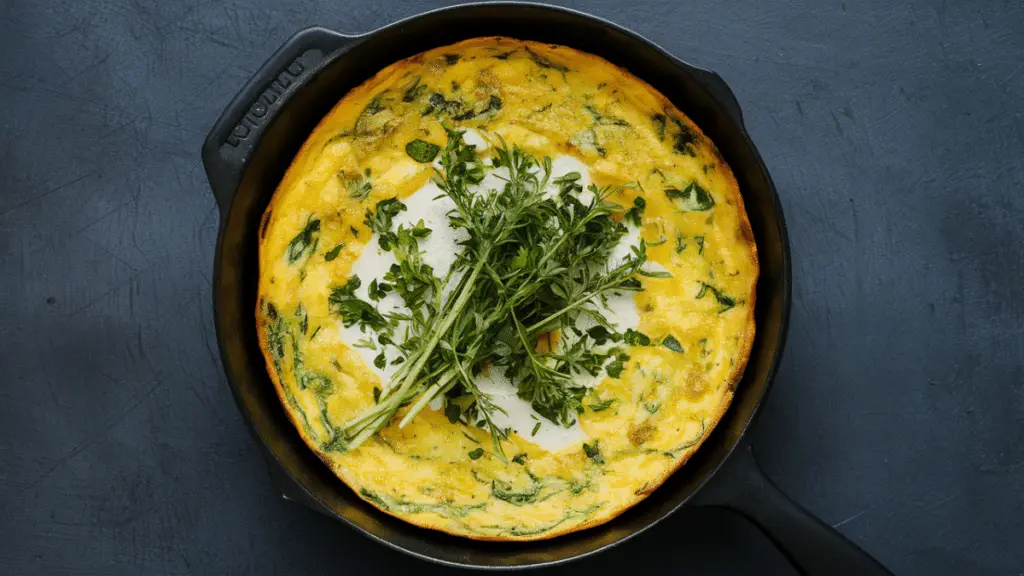 Frittata aux Herbes au Thermomix : Un Plat Léger et Savoureux