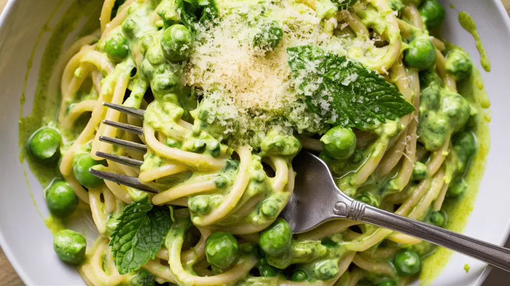 Pâtes aux Petits Pois et à la Ricotta au Thermomix : Un Plat Crémeux et Savoureux