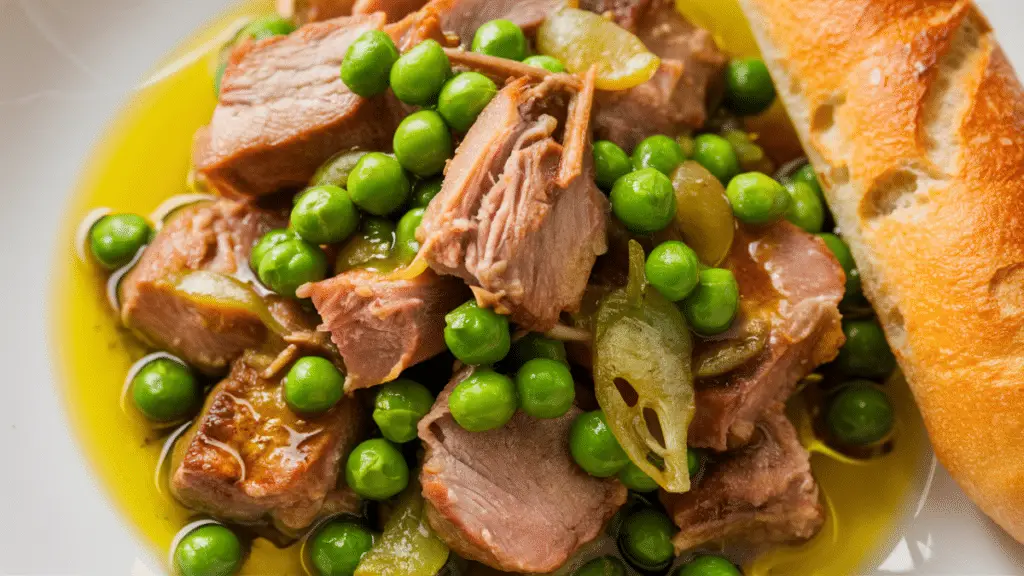 Sauté d'Agneau aux Petits Pois au Thermomix : Un Plat Savoureux et Convivial