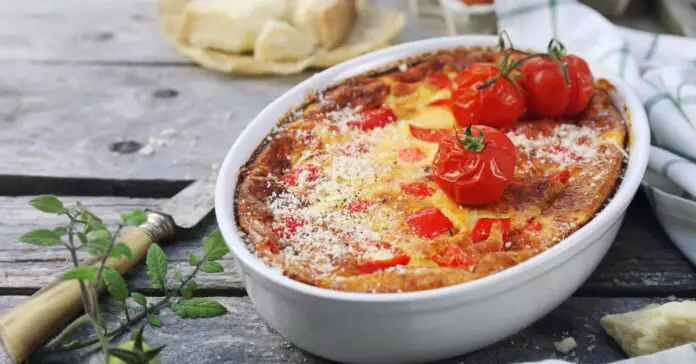 Clafoutis aux Poivrons Tomates et Parmesan au Thermomix : Un Plat Coloré et Savoureux