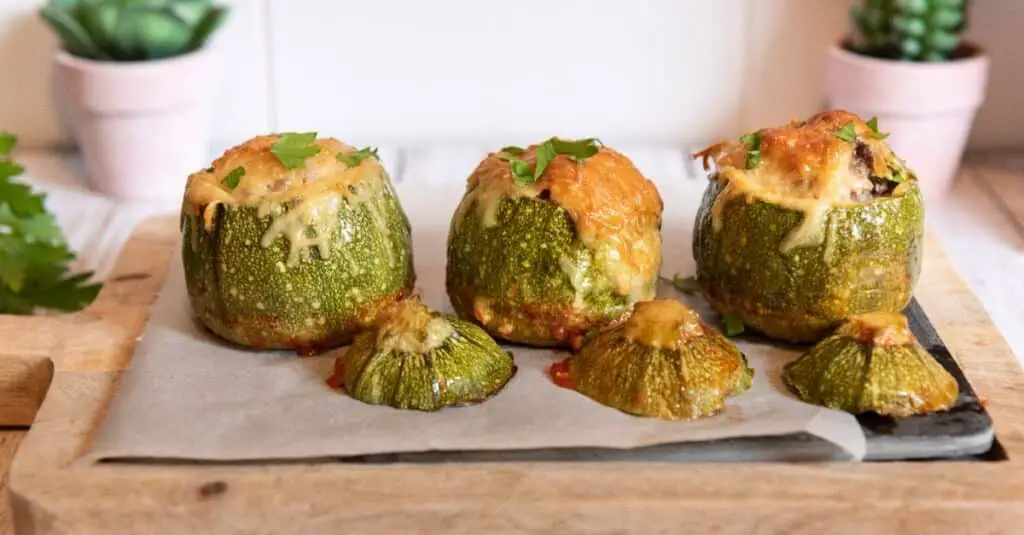 Courgettes Rondes Farcies à la Viande et Légumes au Thermomix : Un Plat Savoureux et Nutritif