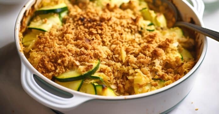 Crumble de Courgettes au Fromage au Thermomix : Un Délice Savoureux et Fondant