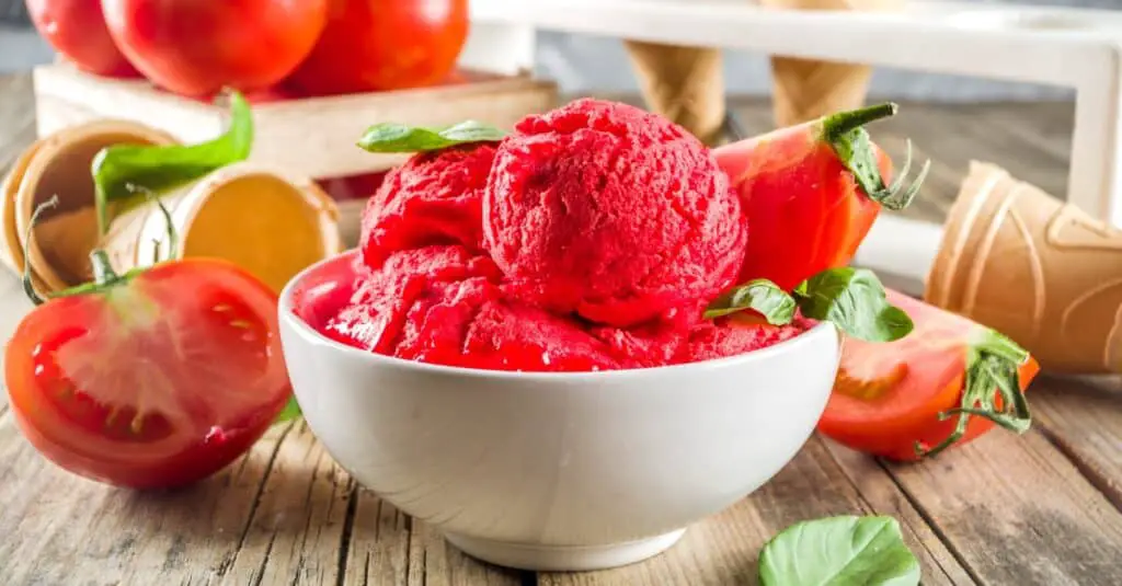 Glace à la Tomate Weight Watchers : Une Surprise Gourmande et Légère