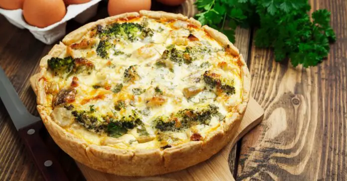 Quiche au Poulet Champignons et Brocoli Weight Watchers : Un Délice Léger et Sain