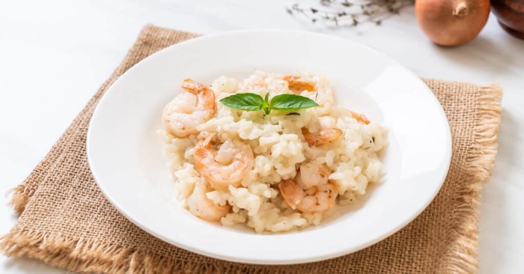 Risotto Italien aux Crevettes Weight Watchers : Un Délice Crémeux et Léger