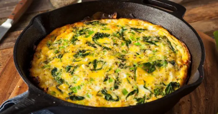 Frittata aux Épinards et Blettes au Thermomix : Un Plat Sain et Savoureux