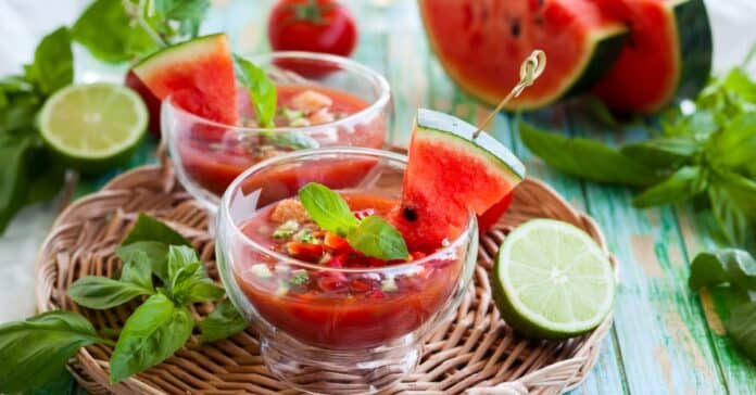 Gaspacho de Pastèque et Tomates au Thermomix : Une Soupe Fraîche et Légère