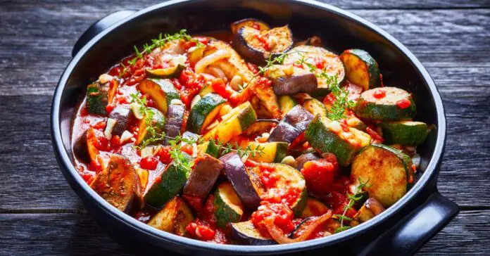 Ragoût de Courgette Aubergine et Tomate Weight Watchers : Une Explosion de Saveurs