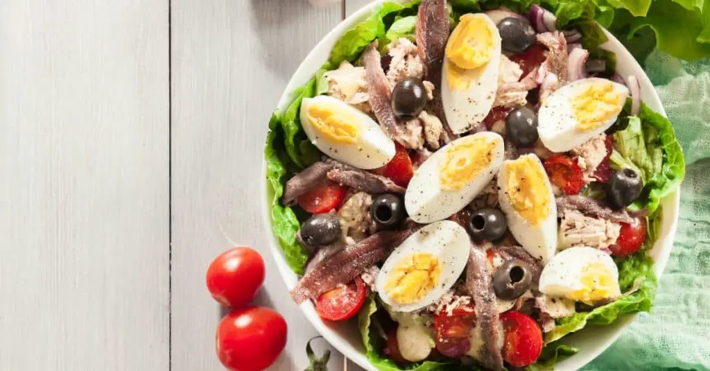 Salade Niçoise au Thon Anchois et Tomates Weight Watchers : Une Recette Fraîche et Savoureuse