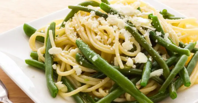 Spaghetti aux Haricots Verts et Fromage Weight Watchers : Un Plat Simple et Savoureux