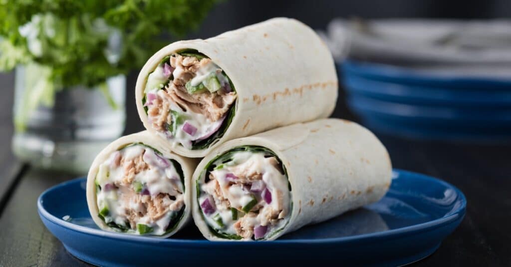 Burritos de Thon au Concombre Weight Watchers