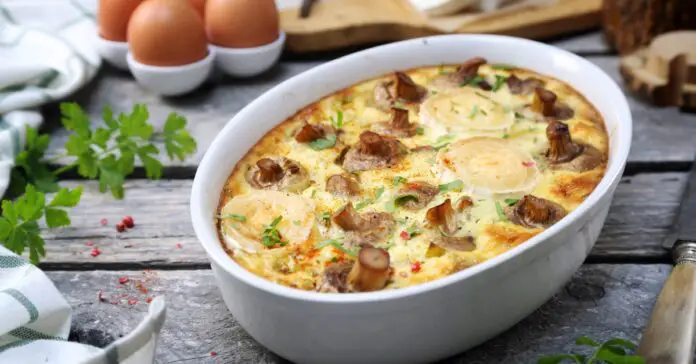 Clafoutis aux Champignons et Chèvre Weight Watchers : Une Explosion de Saveurs