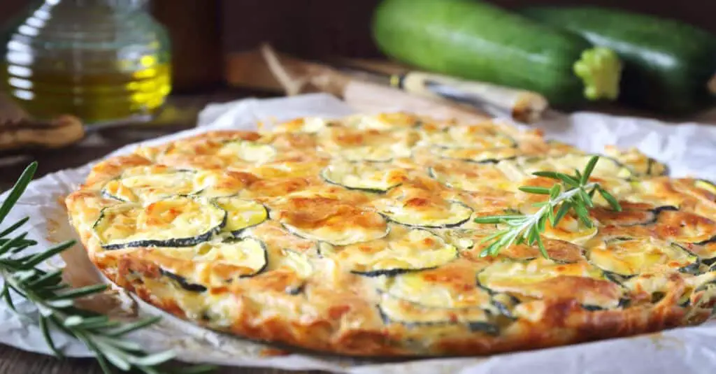 Scarpaccia aux Courgettes Weight Watchers