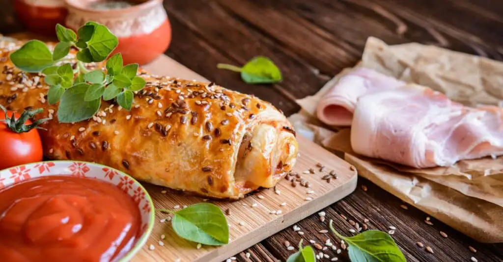 Strudel au Jambon Feta et Tomate Weight Watchers