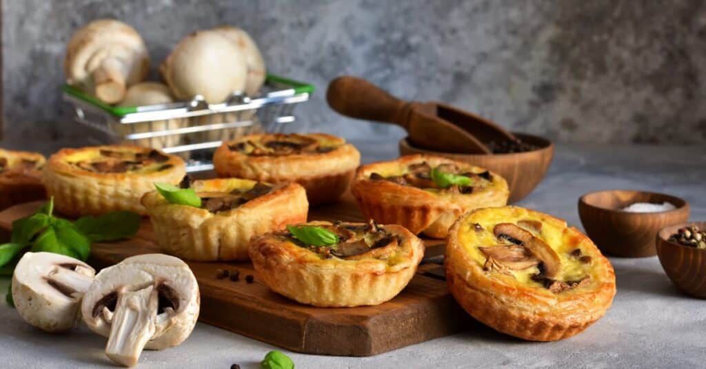 Tartelettes aux Champignons Weight Watchers