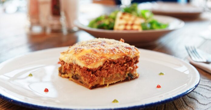 Moussaka au Fromage Weight Watchers