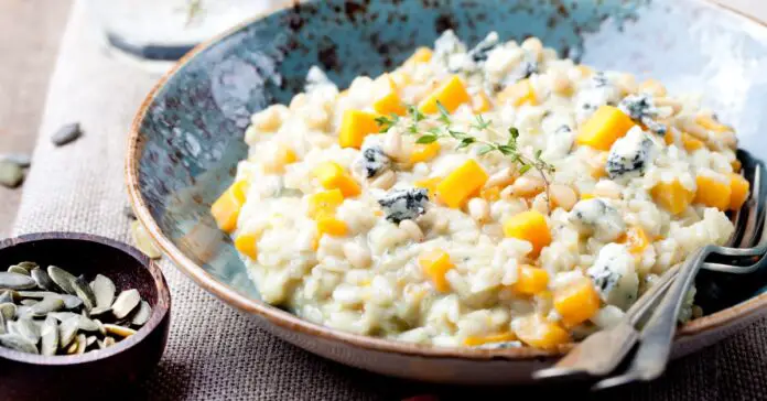 Risotto au Potiron et Fromage Bleu au Thermomix