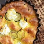 Clafoutis Maison aux Courgettes et Chèvre au Thermomix