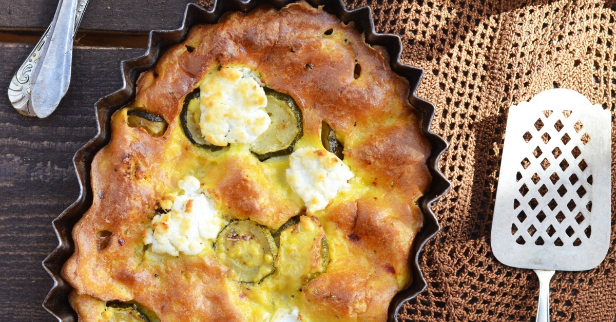 Clafoutis Maison aux Courgettes et Chèvre au Thermomix