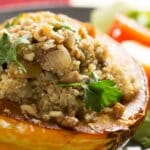 Courge Farcie de Quinoa et Champignons au Thermomix