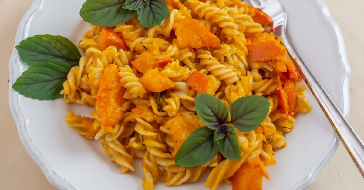 Fusilli au Potiron et au Thym au Thermomix : Un Plat Réconfortant et Savoureux